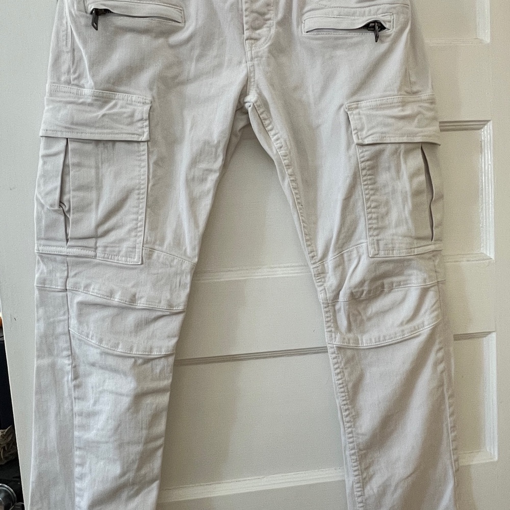 Hudson Jeans Men's Cargo Pants - Light Gray